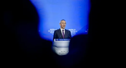 La Chine s’affiche ouverte à Davos, aux côtés de Zelenska et von der Leyen