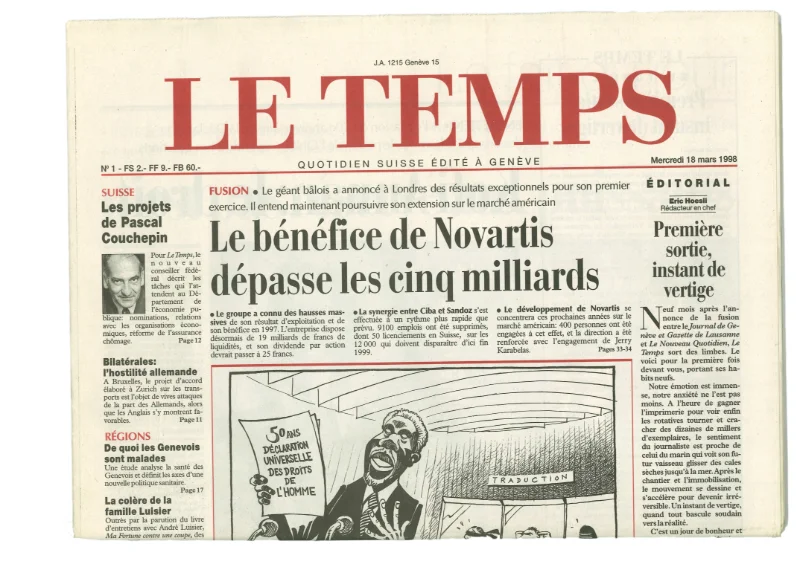 Portes ouvertes Le Temps - CompletSamedi 18 mars 2023